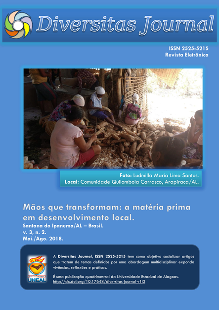 					View Vol. 3 No. 2 (2018): Mãos que transformam: a matéria prima  em  desenvolvimento local
				