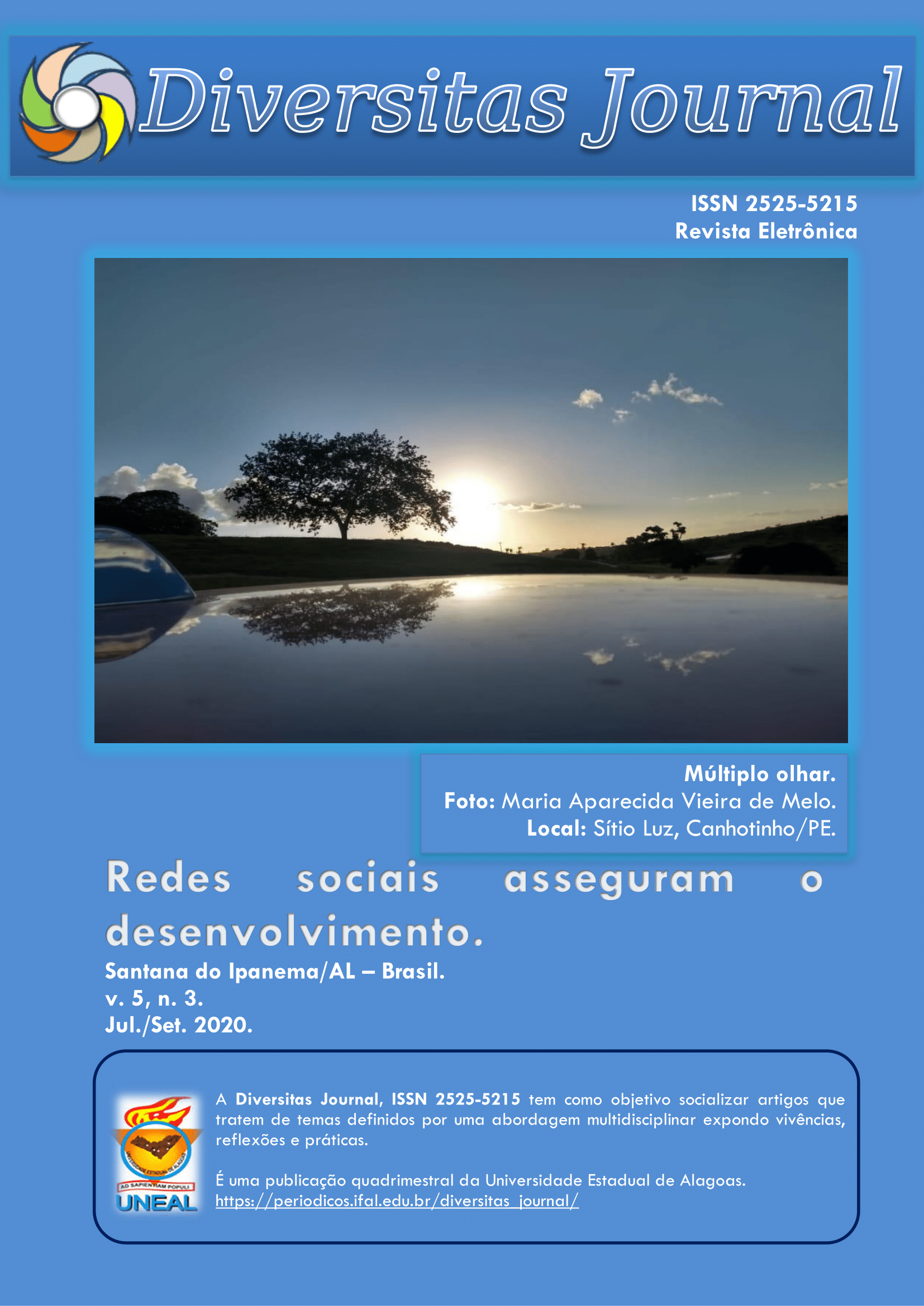 					Visualizar v. 5 n. 3 (2020): Redes sociais asseguram o desenvolvimento
				