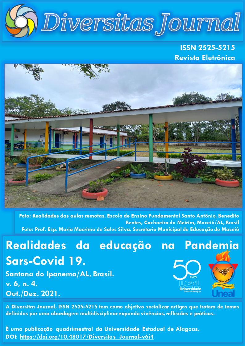 					View Vol. 6 No. 4 (2021): Education realities in the Sars-Covid19 Pandemic 
				