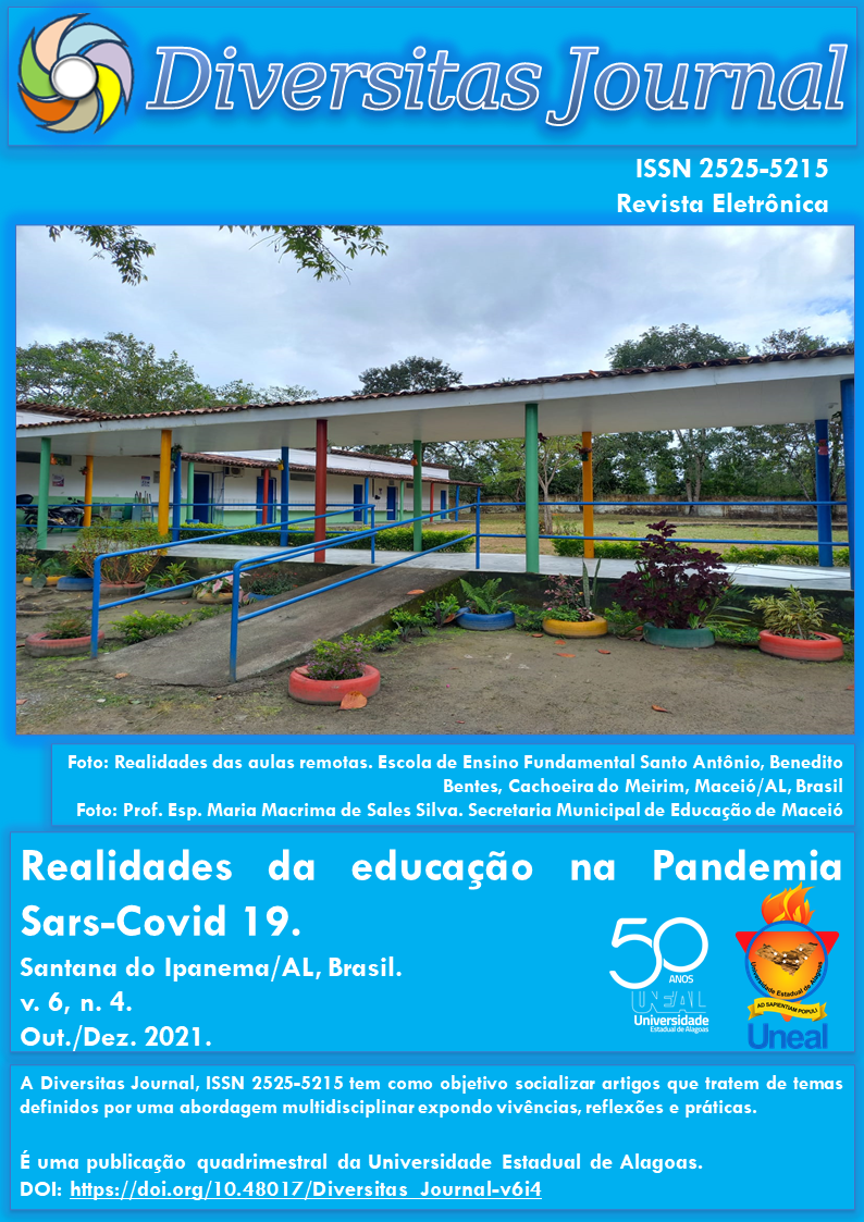 					Visualizar v. 6 n. 4 (2021): Realidades da educação na Pandemia Sars-Covid 19 
				